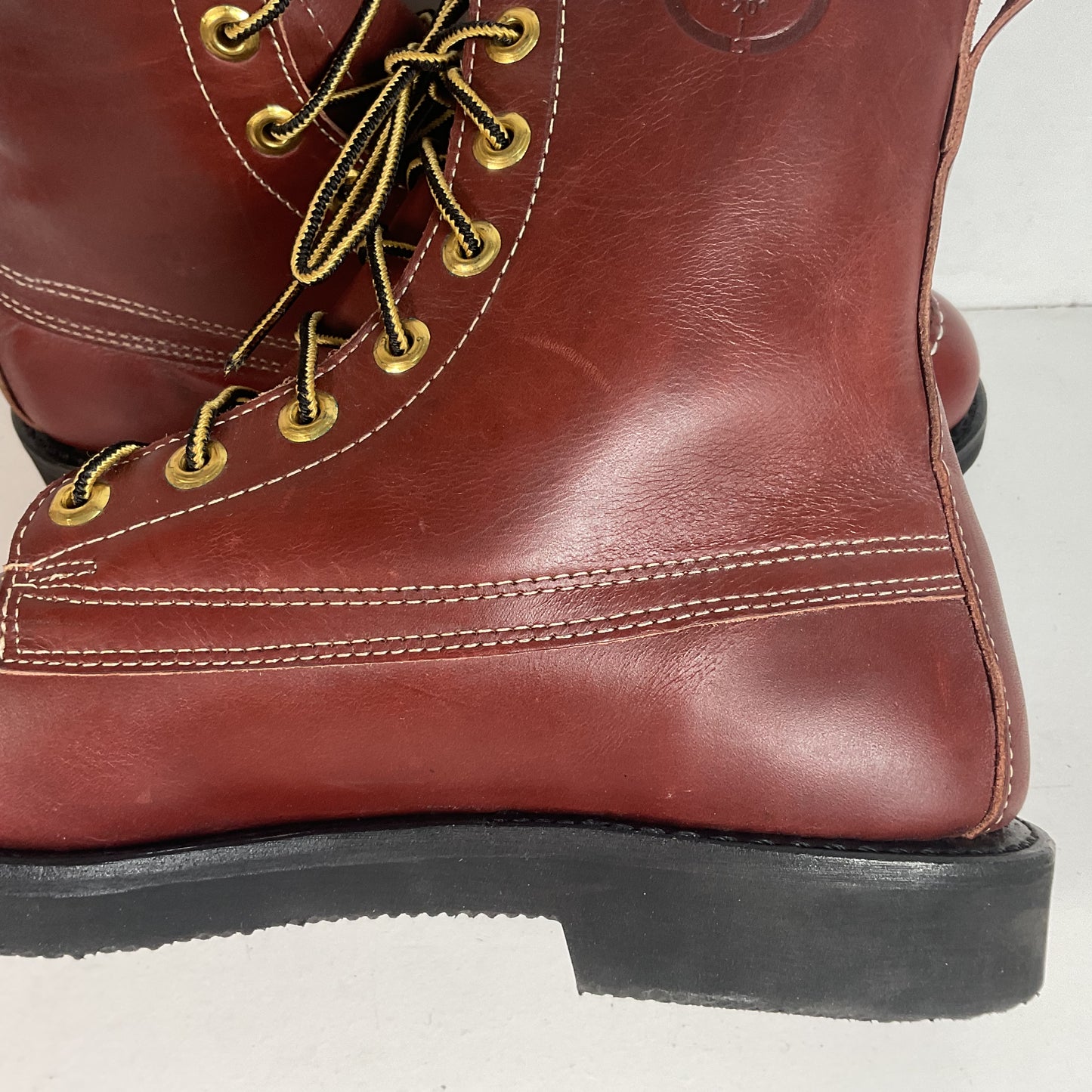 Vintage Herman Survivors’ Moc Toe Boots | USA Made | Men’s 7 | Women’s 8