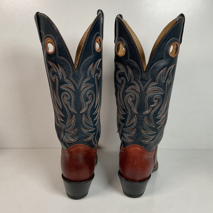 Vintage Double H Buckaroo Cowboy Boots 10.5 EE Punchy