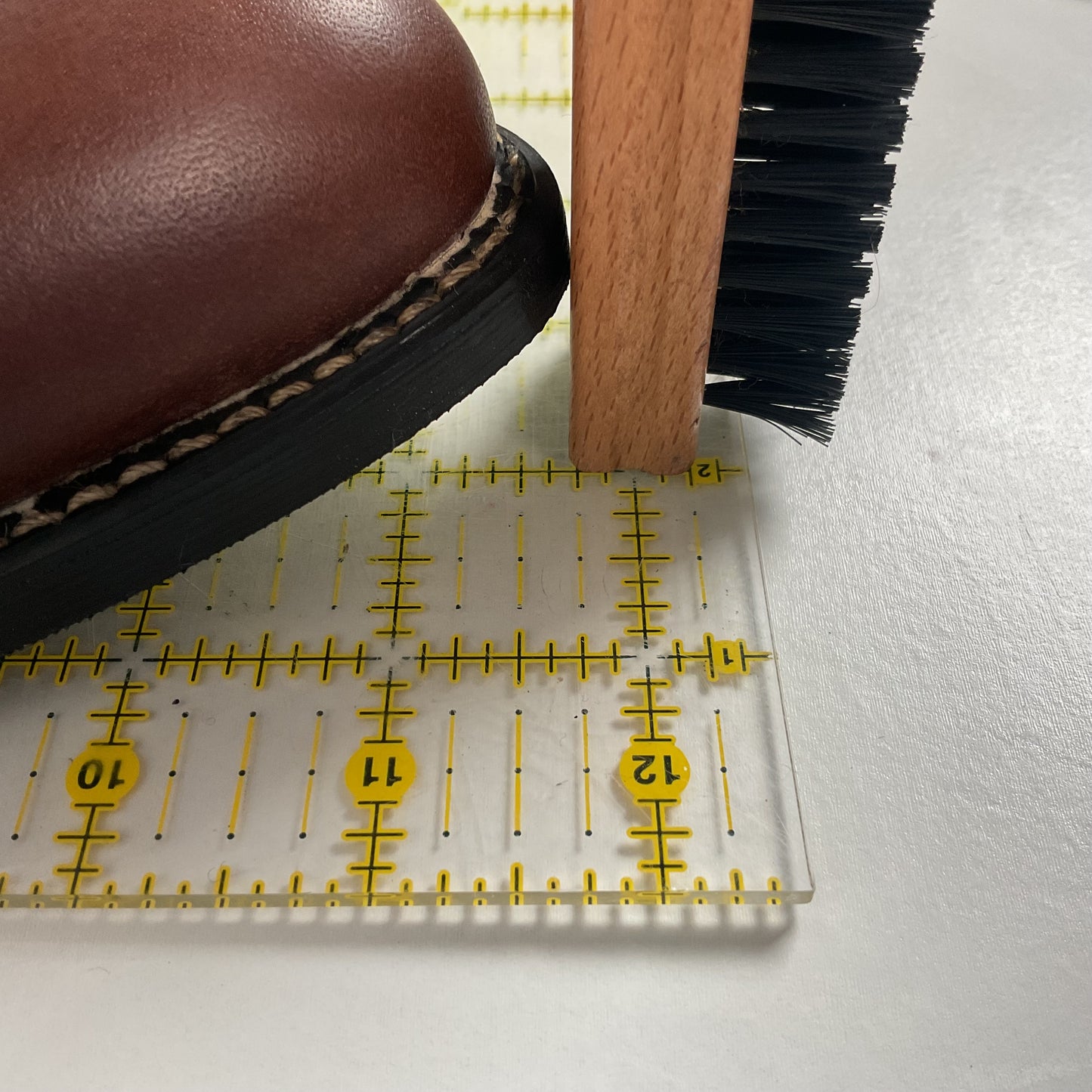 Vintage Georgia Western Work Boots 9.5 Thick Hide USA Made