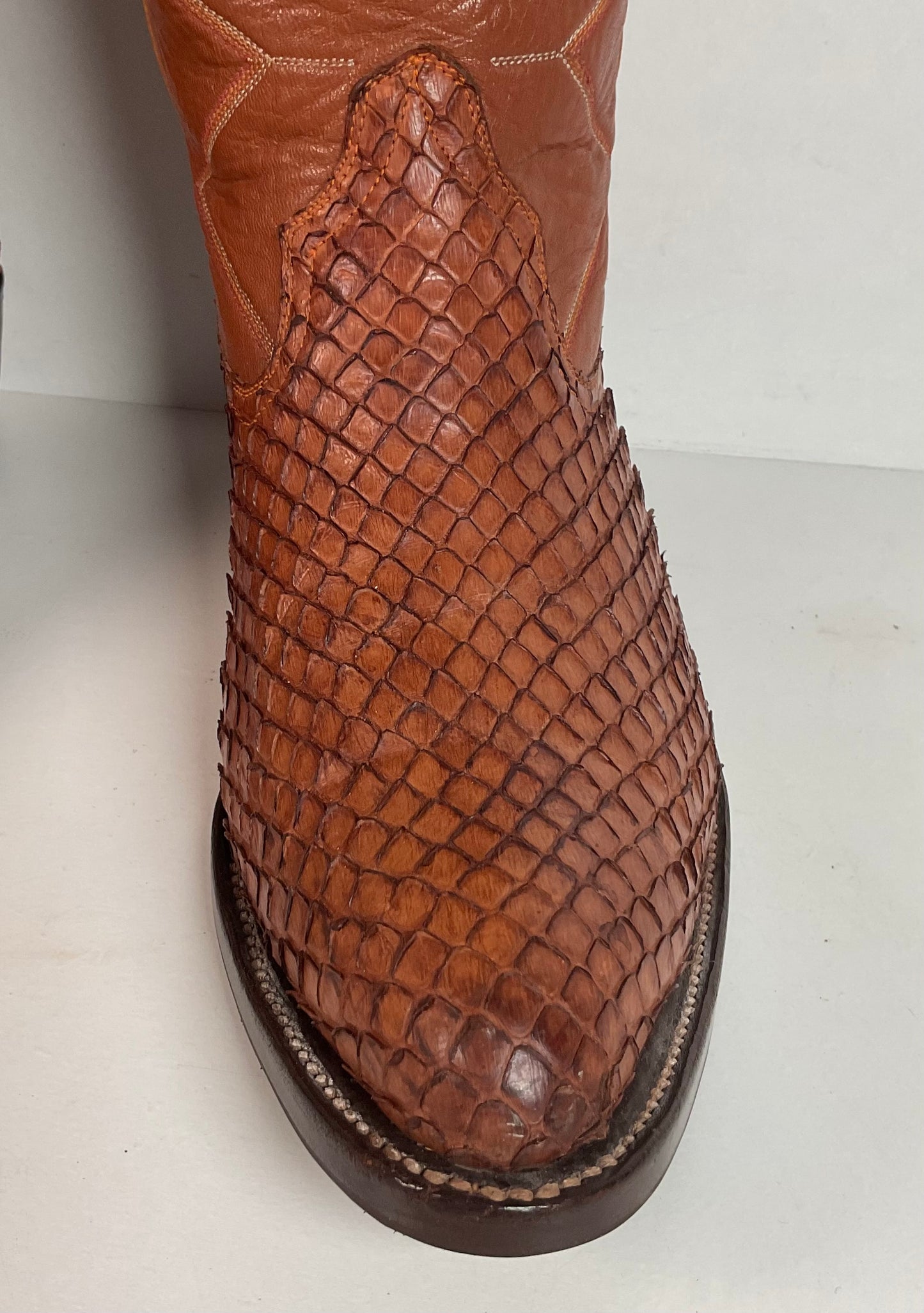Vintage Anaconda Snakeskin Cowboy Boots | Exotic | Customized | Men’s 10.5