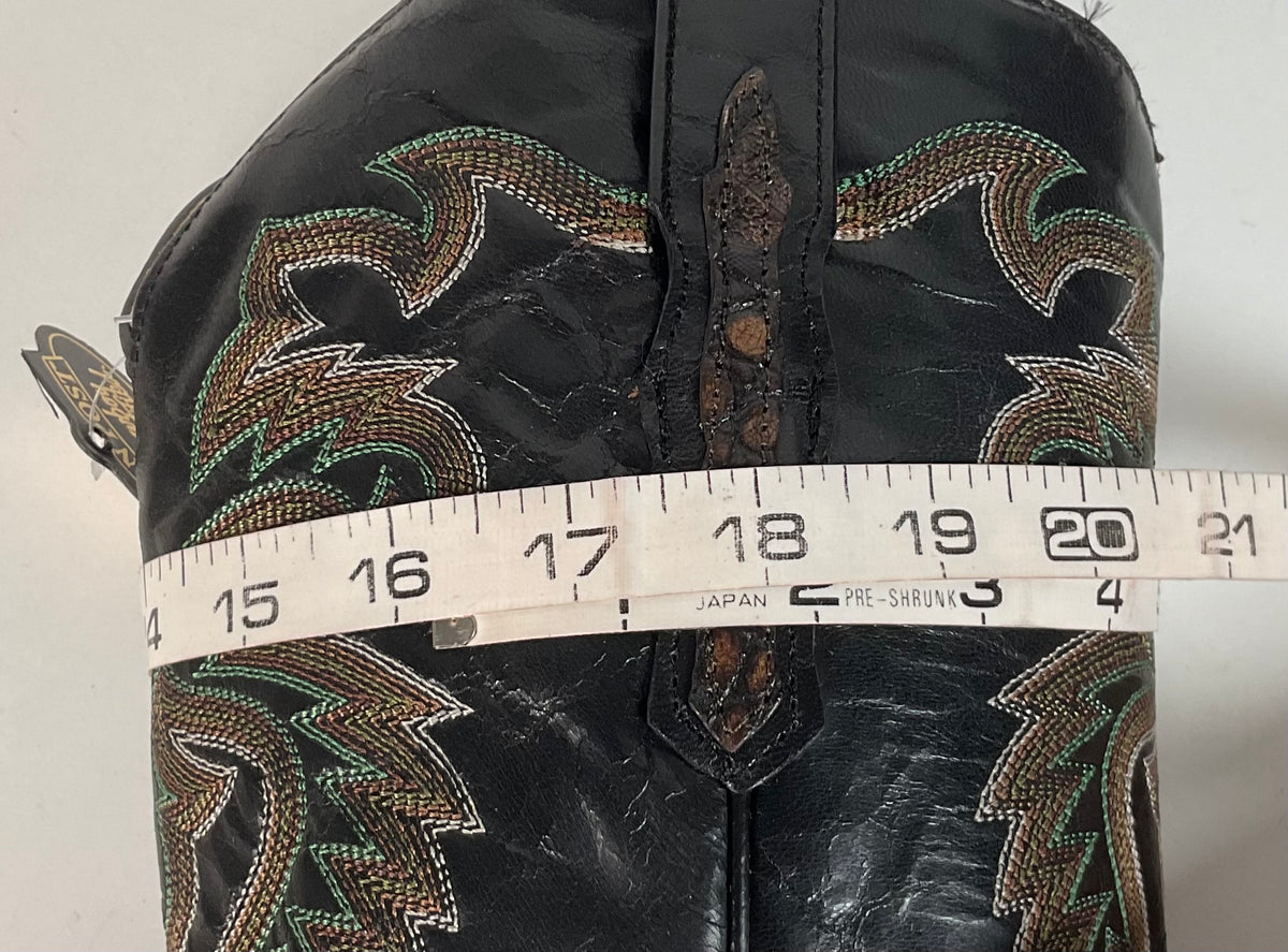 Dan Post Everglades Caiman Cowboy Boots | Exotic | Retired Model | Men’s 13 EW
