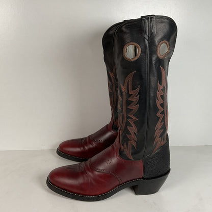 Tony Lama Renegade Buckaroo Boots | Shark Skin Heel | Exotic | USA Made | 13 B