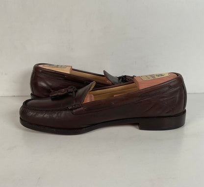 Alden Moccasin Tassel Loafer 10 D Cigar Brown