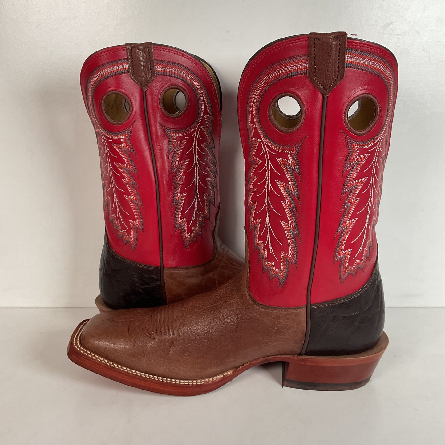 Nocona Shorty Buckaroo Boots 11.5 D Punchy USA Made