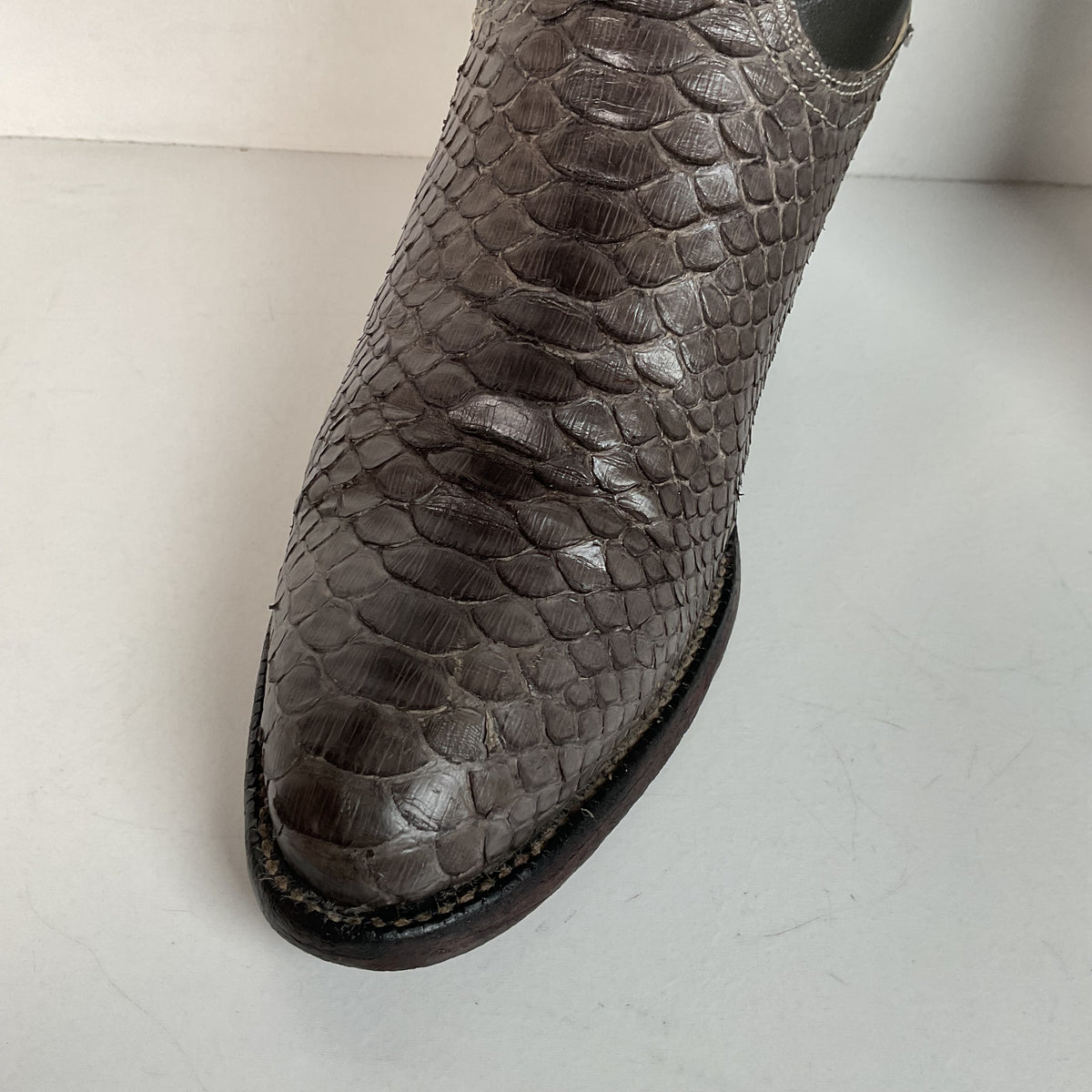 Vintage Tony Lama Gold Label Cowgirl Boots | Python | Men’s 4.5 | Women’s 5.5