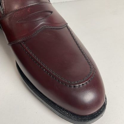 Vintage Hanover LB Shepard Penny Loafers 10 D Genuine Shell Cordovan USA Made