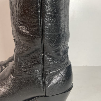 Vintage Wrangler Water Buffalo Cowboy Boots | 1960s-1970s | USA Made | 9.5 D