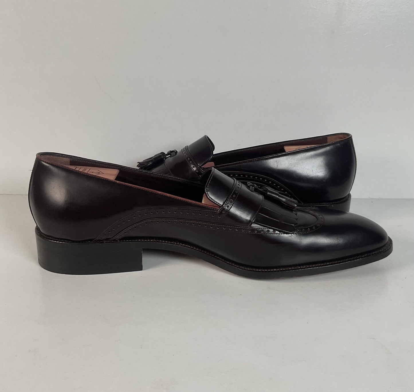 Bally Tassel Loafers | Burgundy Patent | Men’s 15