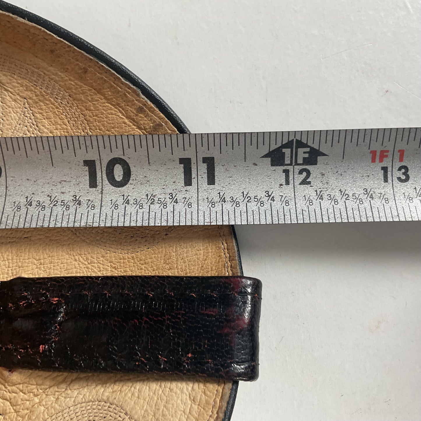 Vintage Dan Post Teju Lizard Cowboy Boots | USA Made | Black Cherry | Men’s 9 D