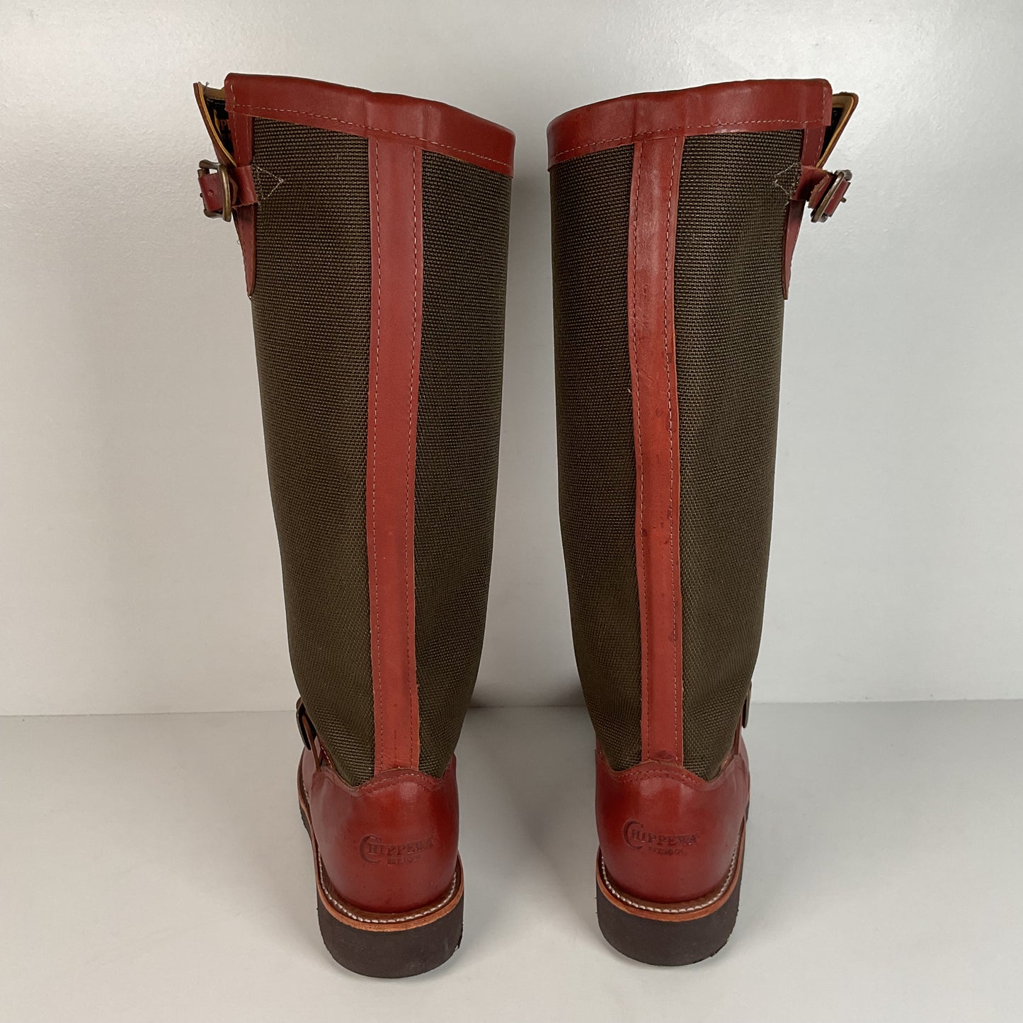 Chippewa Descaro Snake Proof Boots | USA Made | Canvas | Retired | Men’s 8.5 D