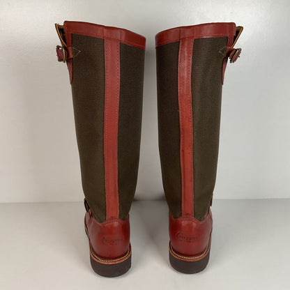 Chippewa Descaro Snake Proof Boots | USA Made | Canvas | Retired | Men’s 8.5 D