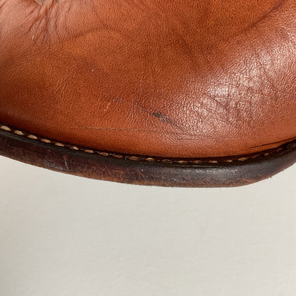 Vintage El Dorado Cowboy Boots | Chocolate Cow | Men’s 11.5 D