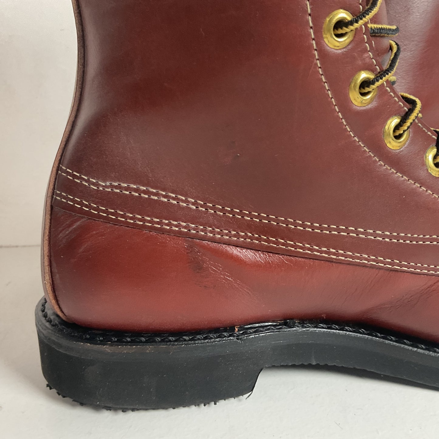 Vintage Herman Survivors’ Moc Toe Boots | USA Made | Men’s 7 | Women’s 8