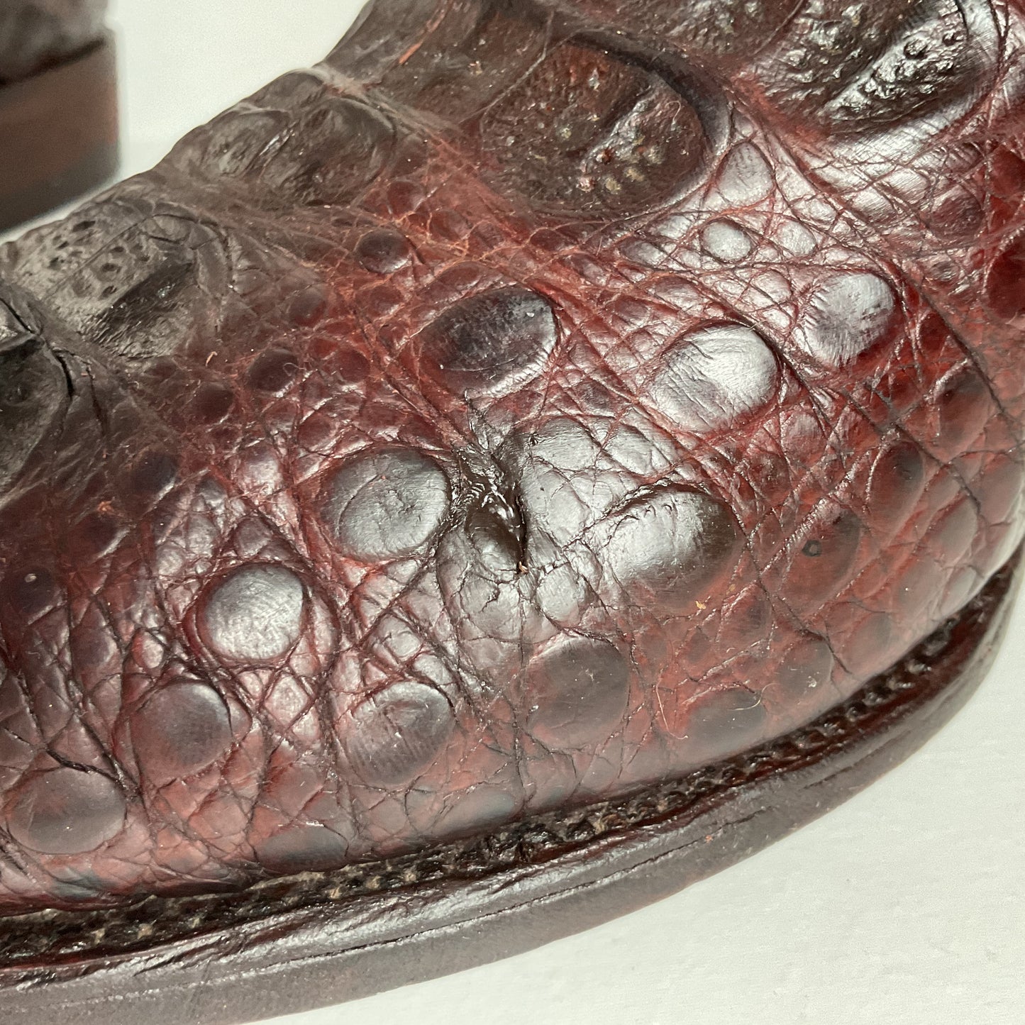 McClintock Hornback Caiman Cowboy Boots | Exotic | Men’s 9 D