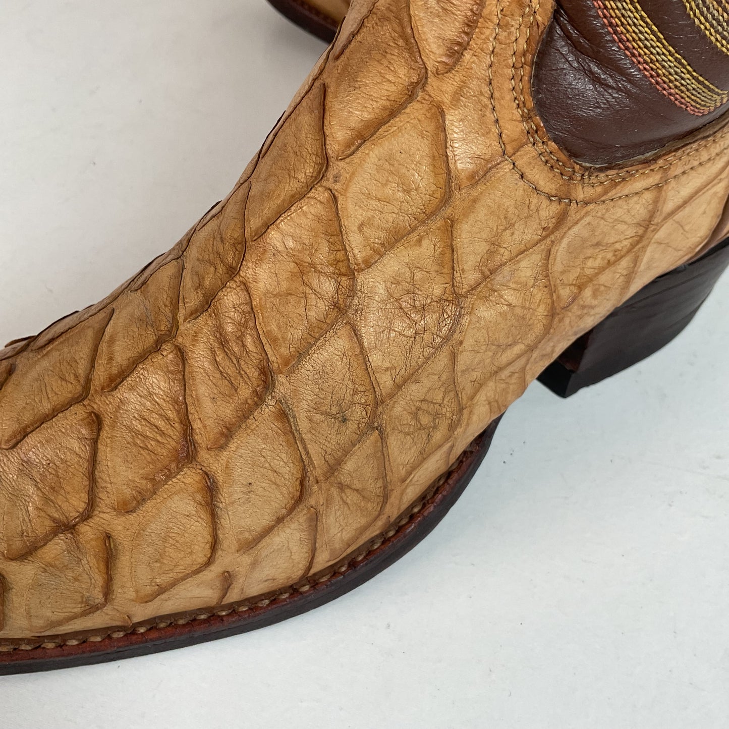 Vintage Tony Lama El Rey Anteater Boots — Men’s 5 | Women’s 6