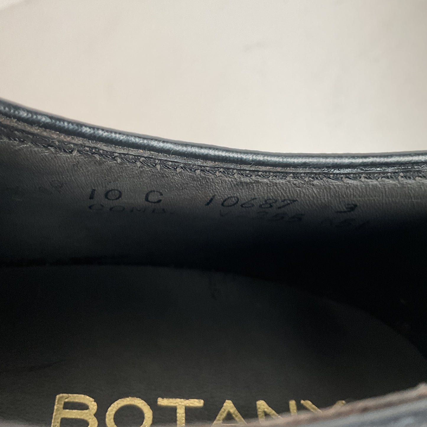 Vintage Botany Derby Shoes | Pebble Grain | USA Made | Men’s 10 C