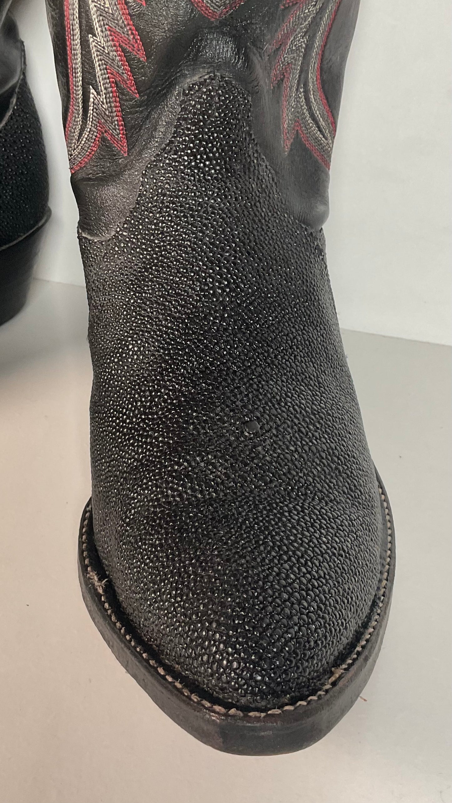 Men’s Exotic Sea Stingray Cowboy Boots 8.5 D