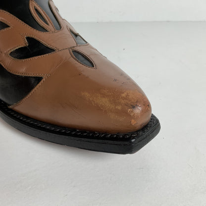 Vintage Frye Authentic Cowboy Boots | Starburst | Wingtip | 1950s | Men’s 9.5 D