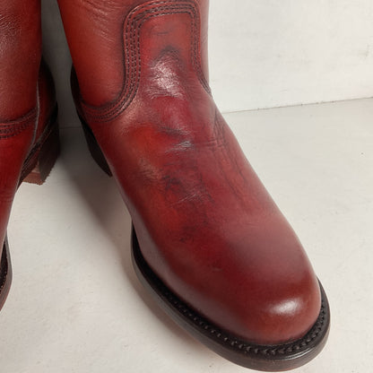 Vintage Frye Dorado Riding Boots 7 B USA Made Campus Original Box