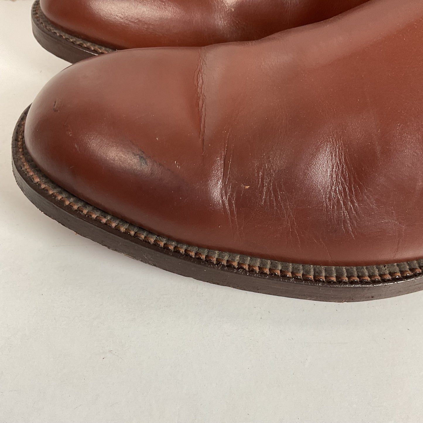 Vintage Jarman Cloth Pull Military Style Boots 11 Narrow 1940s