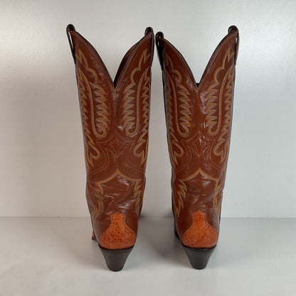 Vintage Justin Teju Lizard Cowgirl Boots | USA Made | Women’s 8 B