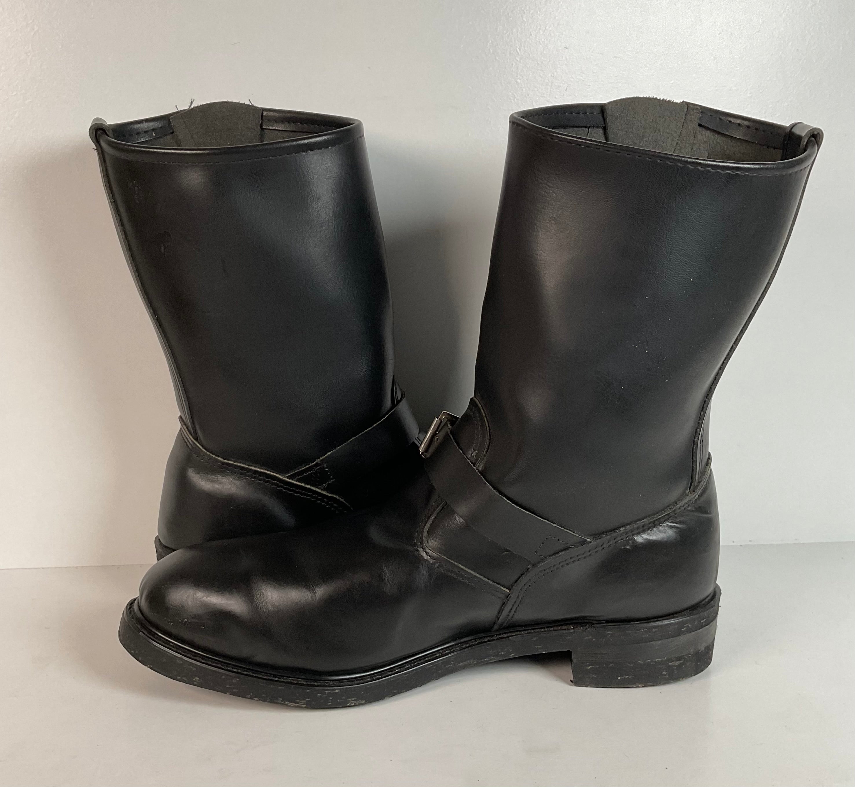 Vintage Brahma Steel Toe Engineer Boots | USA Made | Men's 13