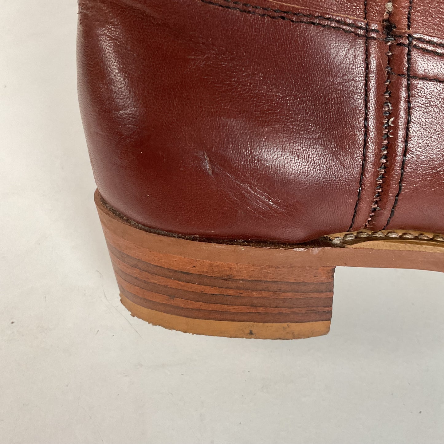 Vintage Western Campus Boots | Chunky | USA Made | Women’s 7 B