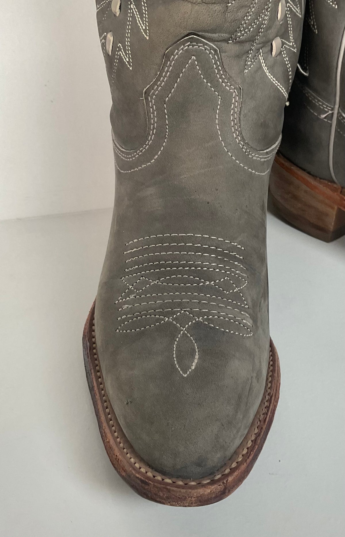 Vintage Texas Suede Cowgirl Boots | Buck Lace | USA Made | Women’s 7.5 M