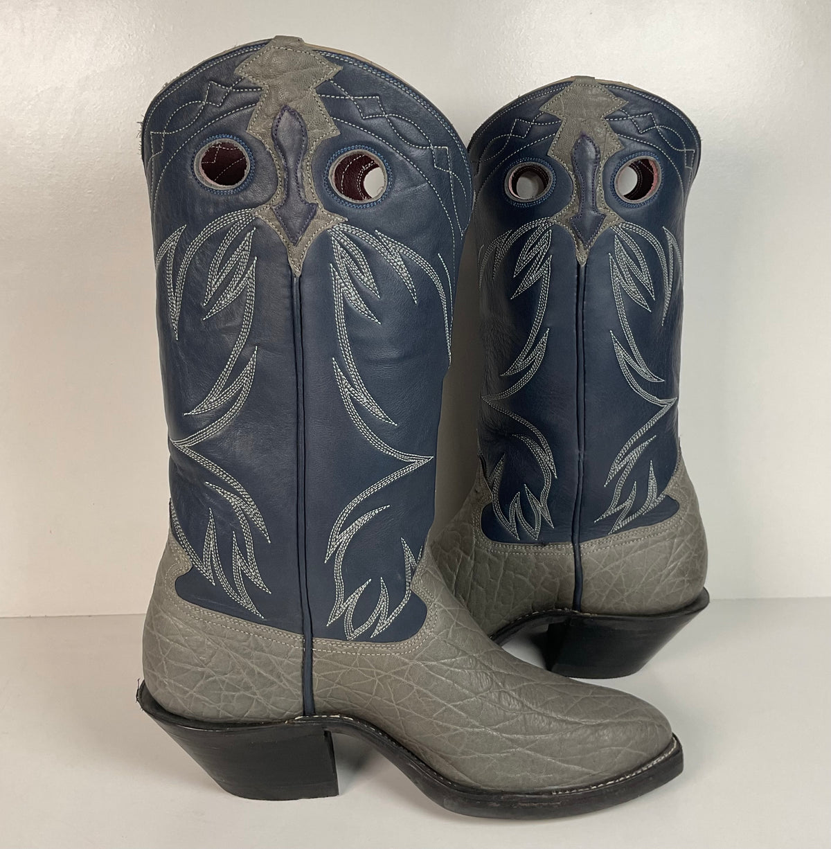 No Name Boot Company | Custom Elephant Cowboy Boots | Extra Wide | Men’s 10