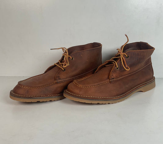 Red Wing Moccasin Chukka Boots 9 D Style 2705 USA Made Weekender Prototype