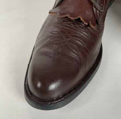 Custom Kiltie Packer Boots | Dark Brown | Men’s 9 D