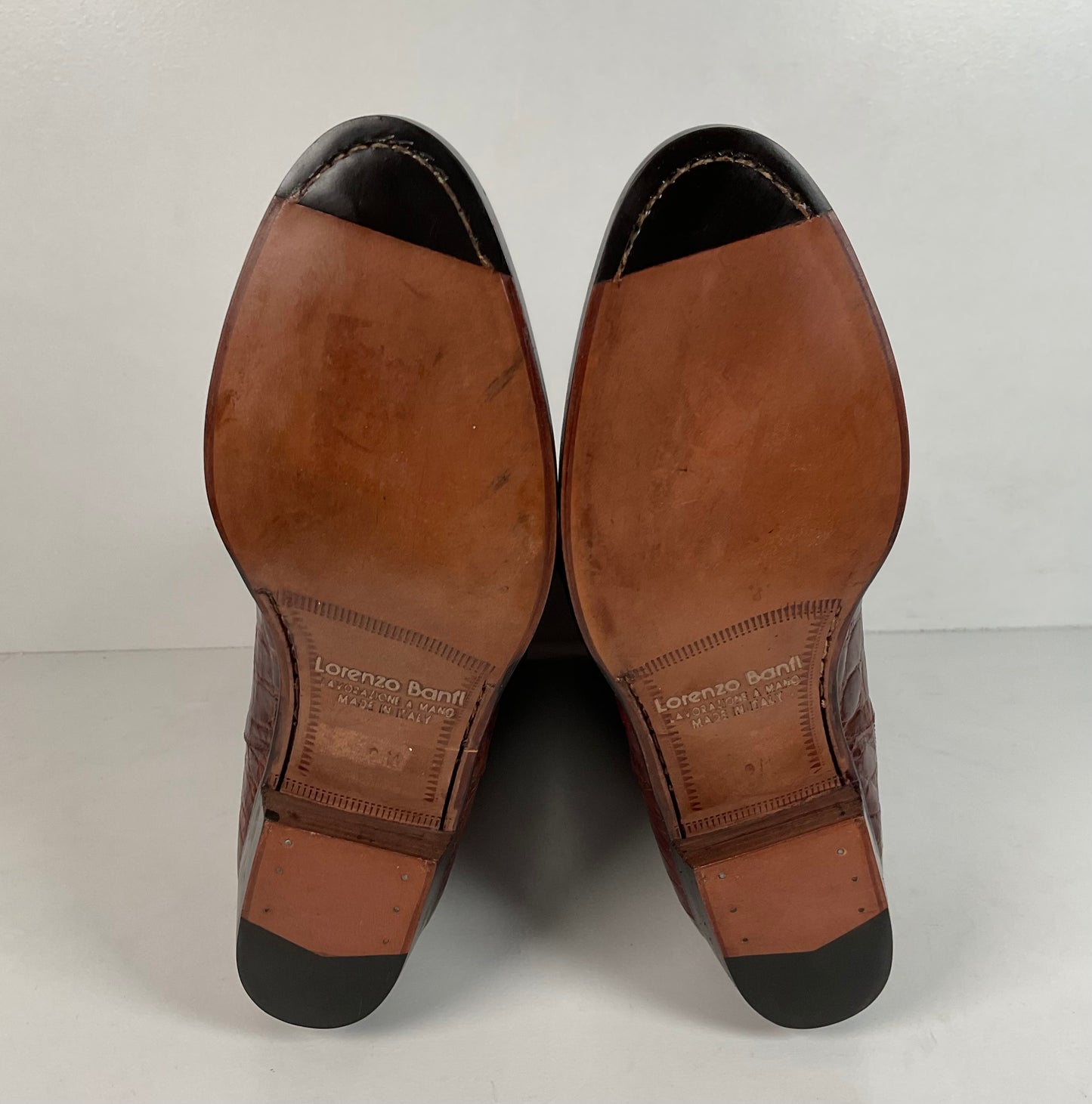 Vintage Lorenzo Banfi Dress Boots | Full Crocodile | Men’s 9 M