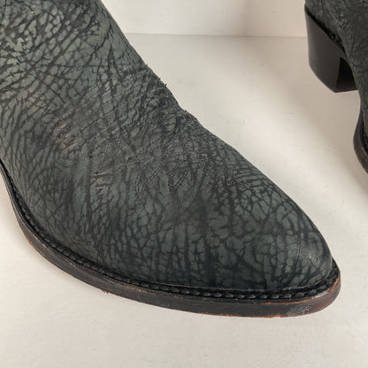 Vintage Dan Post Sueded Shoulder Cowboy Boots | USA Made | Men’s 8 D