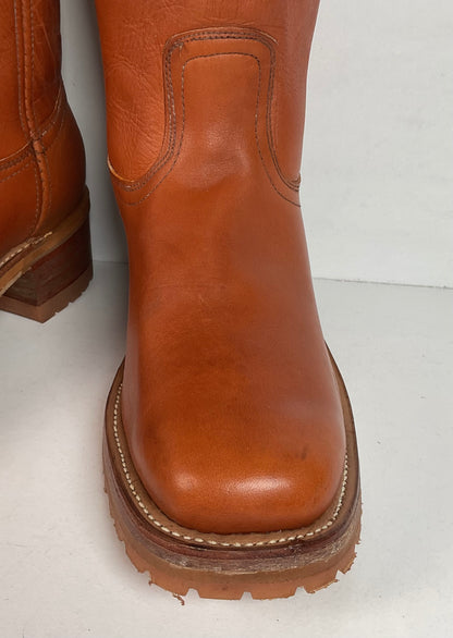 Vintage Texas Brand Campus Boots | Winter Insulated | USA Made | Men’s 9 D