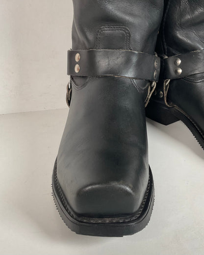 Vintage Harley Davidson Harness Boots | USA Made | Soft Toe | Men’s 11.5 M
