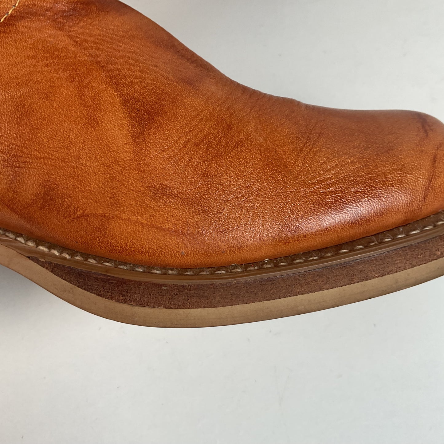 Vintage Women’s Longhorn Campus Boots 8 M USA Made Chunky