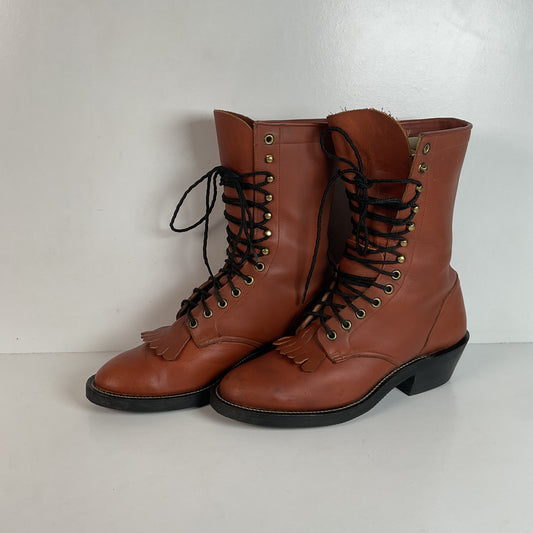 Vintage Men’s Western Packer Boots 10.5 B (Narrow) USA Made