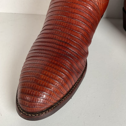 Guy Garrett Custom Cowboy Boots | Teju Lizard | Western Classics | Men’s 10 D