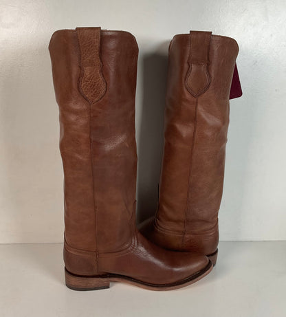 Lucchese Chelsea Braided Riding Boots 6 B Original Box