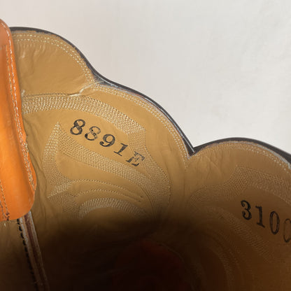 Rios Of Mercedes Hornback Caiman Cowboy Boots 10 C  Butterscotch Exotic