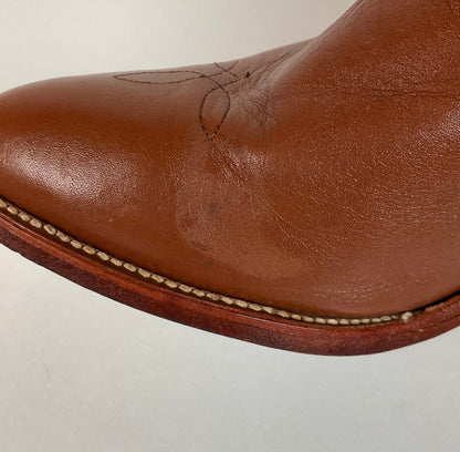 Vintage Frye Cowgirl Boots | USA Made | Brown | Women’s 9 B