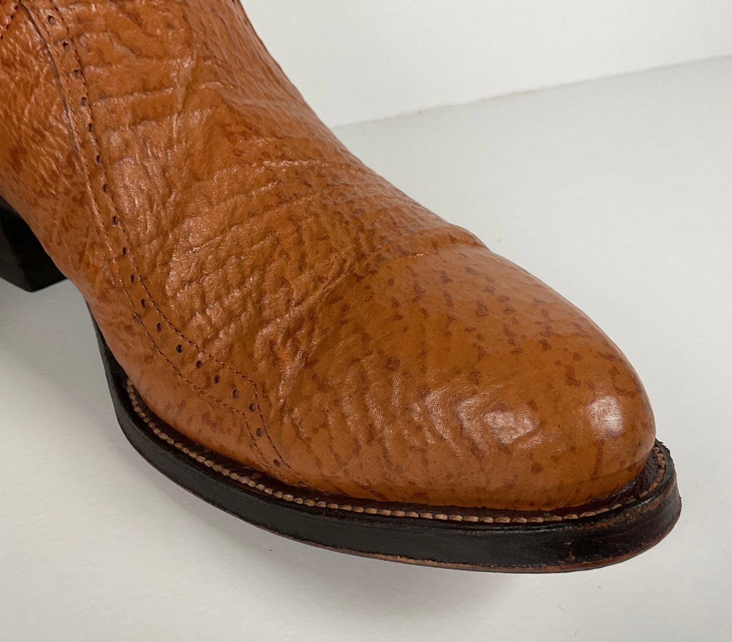 Vintage Shark Skin Cowboy Boots | Exotic | Men’s 9 D