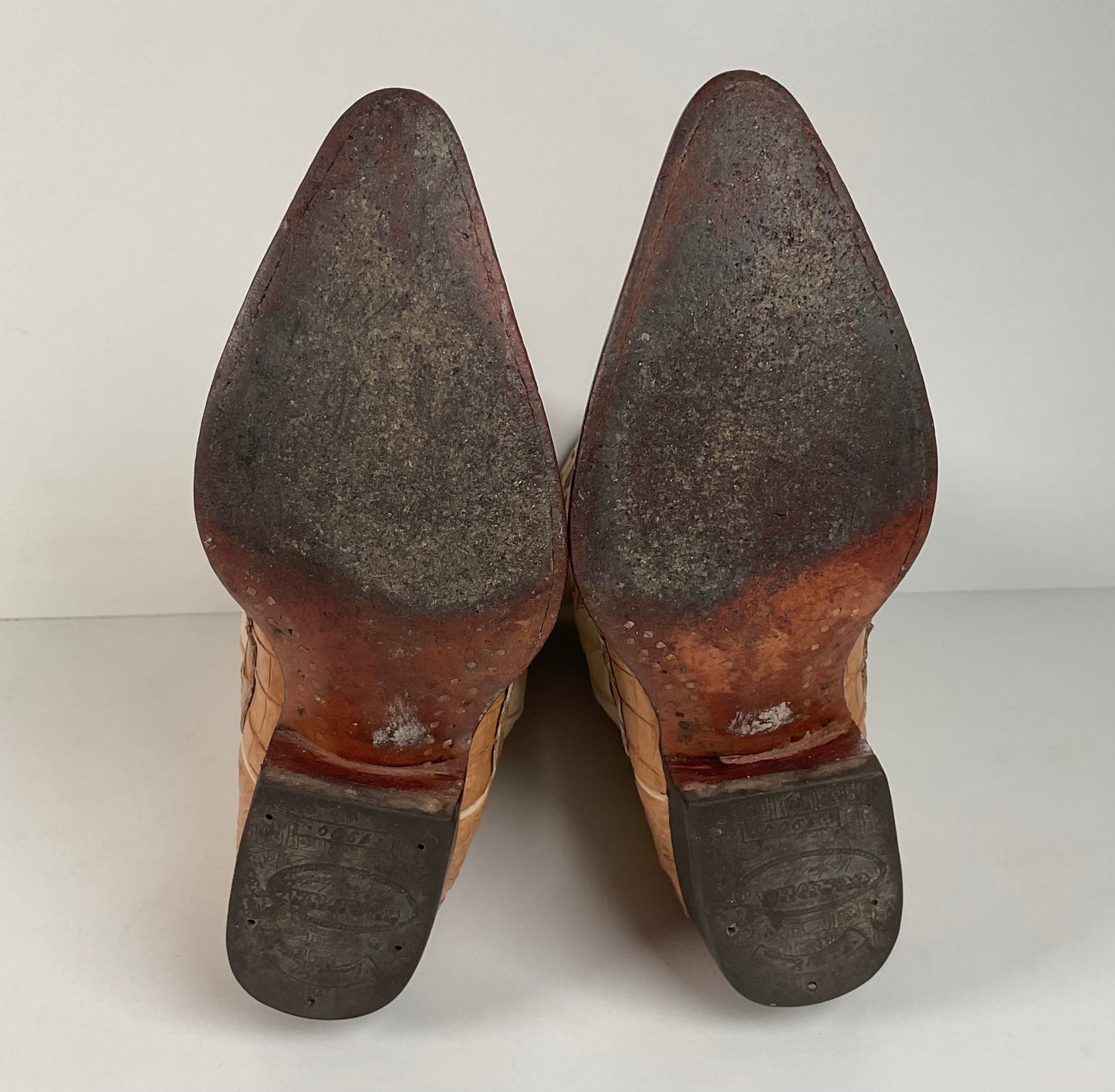 Cuadra Butterfly Cowgirl Boots | Caiman Tail | Tooled Inlays | Women’s 6.5