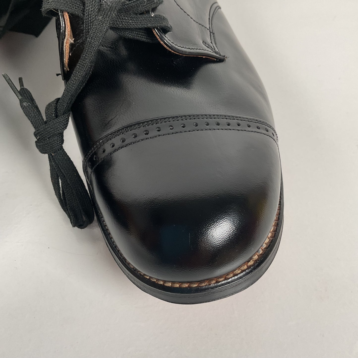 Vintage Cap Toe Derby Shoes | Connolly | 1950s | Men’s 7 E