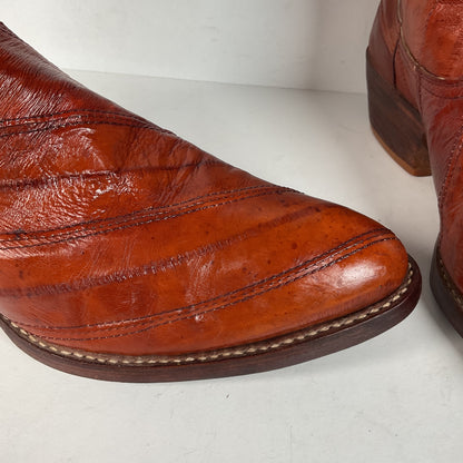 Full Eel Skin Cowboy Boots | Lee Shoes Custom | Exotic | Men’s 11