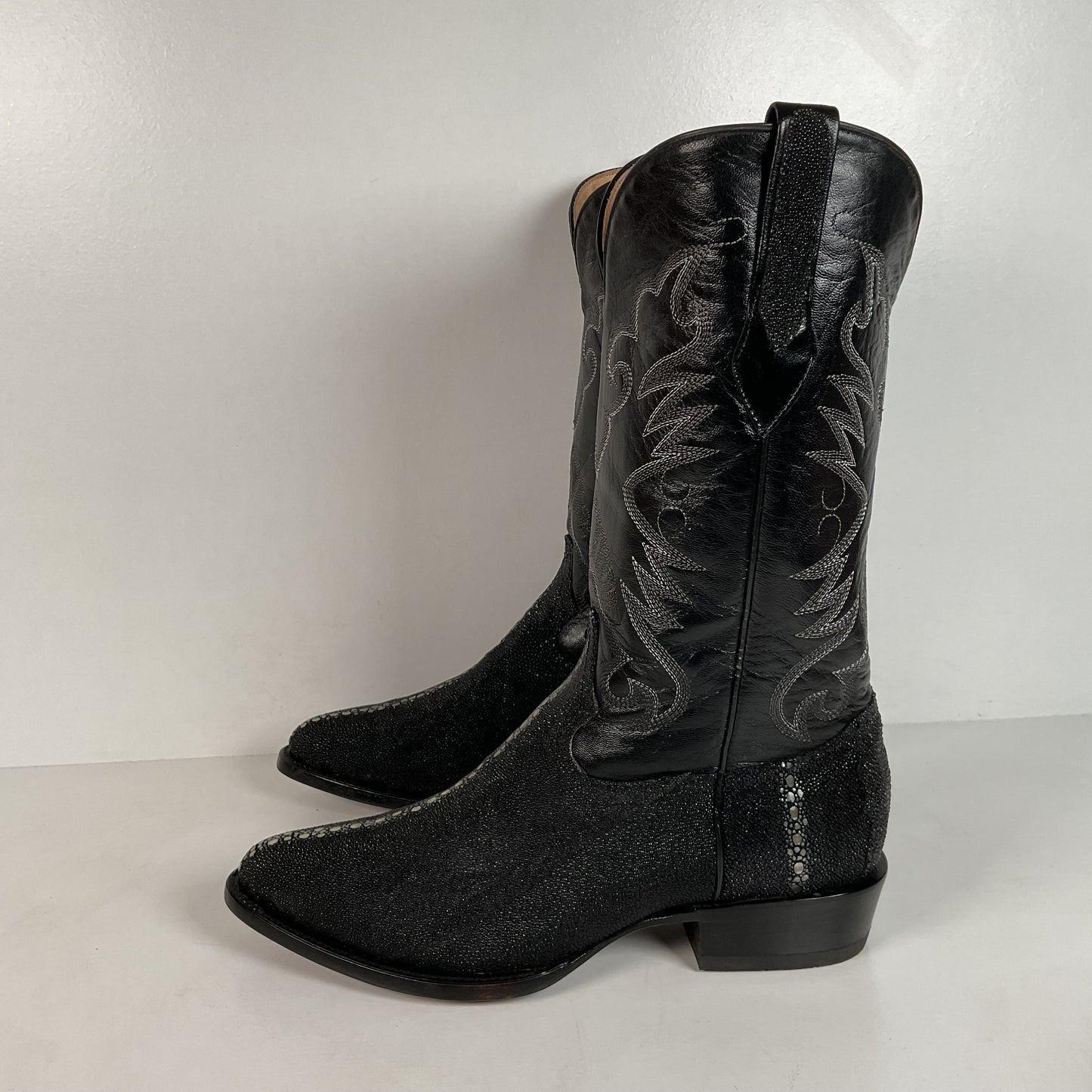 Sea Stingray Cowboy Boots | La Nacional | Matching Belt | Exotic | Men’s 9.5