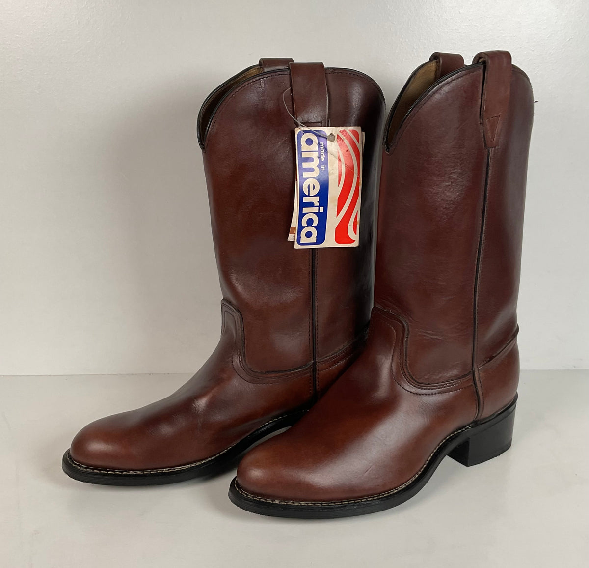 Vintage Georgia Cowboy Work Boots | Thick Hide | USA Made | Men’s 9.5 M