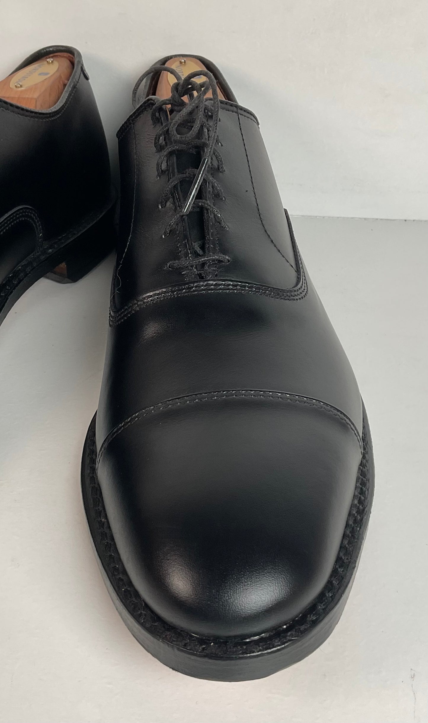 Allen Edmonds Park Avenue Oxford Shoes Mens 12 AAA (Extra Narrow) Cap Toe