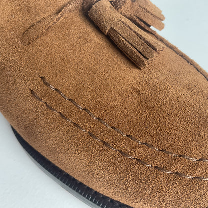 Polo Ralph Lauren Suede Tassel Loafers Men’s 9 D Goodyear Welted