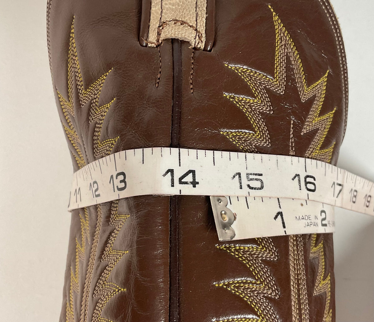 Vintage Tony Lama Elephant Cowboy Boots | Exotic | Gold Label | Men’s 9 D